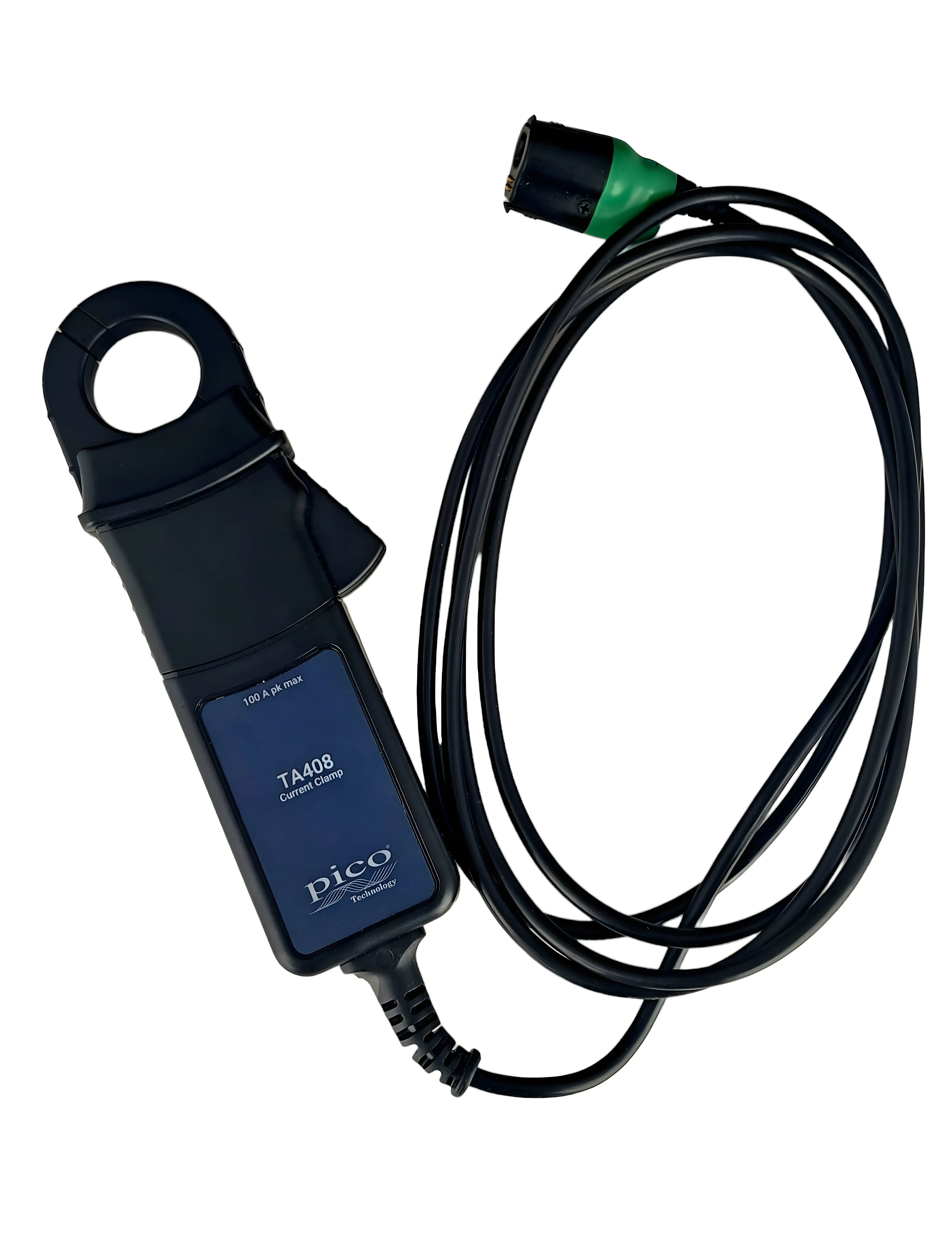 Pico Technology TA473 Strommesszange 60A AC/DC – PicoBNC+, Automatische Erkennung & Kalibrierung Durch PicoScope-Software, Kein Batteriewechsel