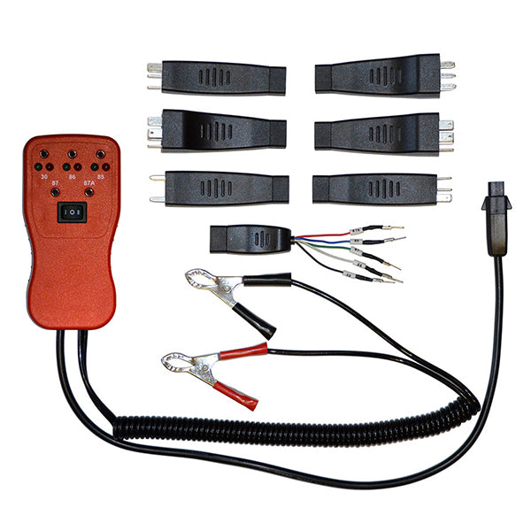 AES#: CAL-76 what cable connection can be used in the test terminals on face of the tool.