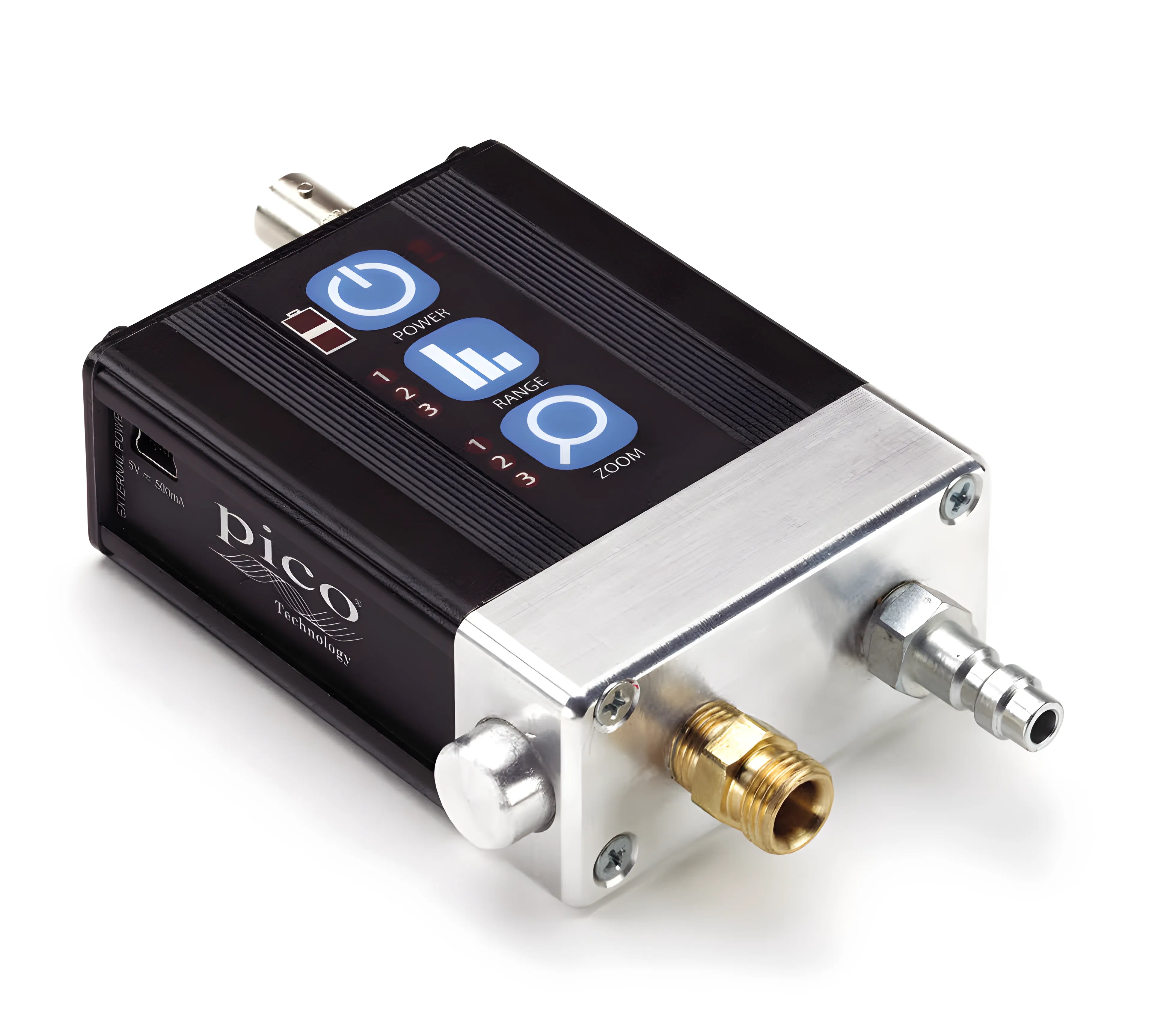 i have a fluke pv350 pressure/vacumn module,will this work with picoscope,what settings would i use,thanks.
