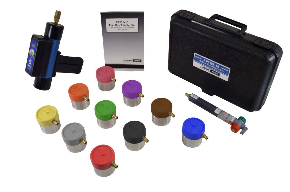 Waekon FPT2600EX1 - I/M Hand-Held Fuel Cap Tester with 10 Adapters Kit Questions & Answers