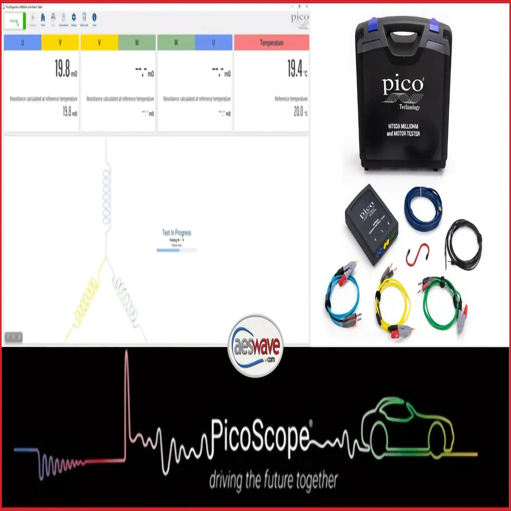 High Accuracy Resistance Testing with the Pico MT03A Milliohm & Motor Tester