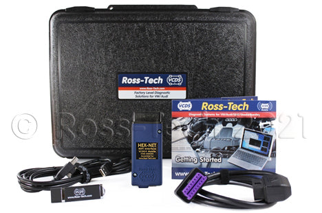 Ross-Tech VCDS コーディングセット VCDS® Professional Kit with HEX-NET® Pro (RT-VPHN) – AESwave