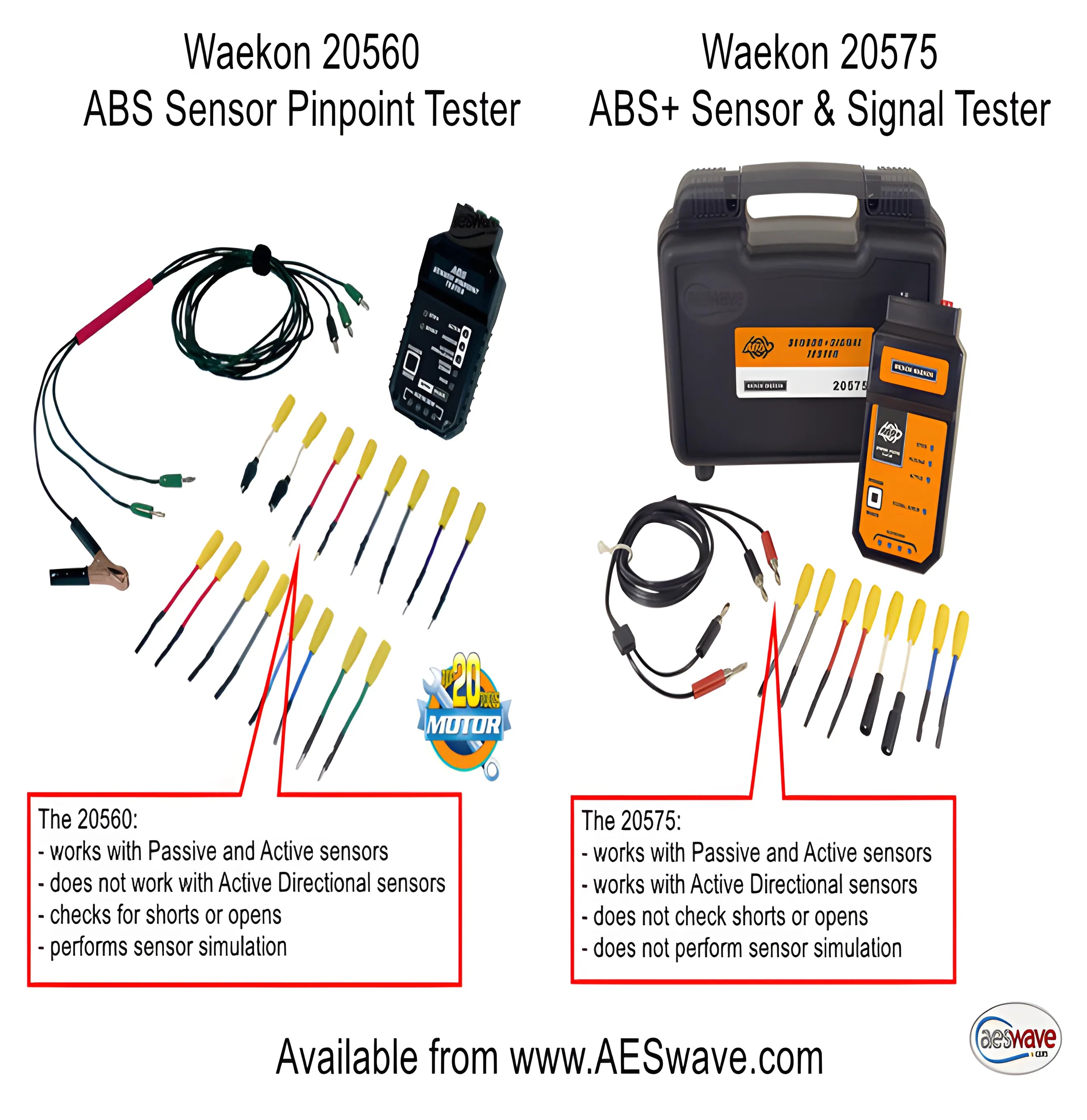 ABS+ Sensor and Signal Tester