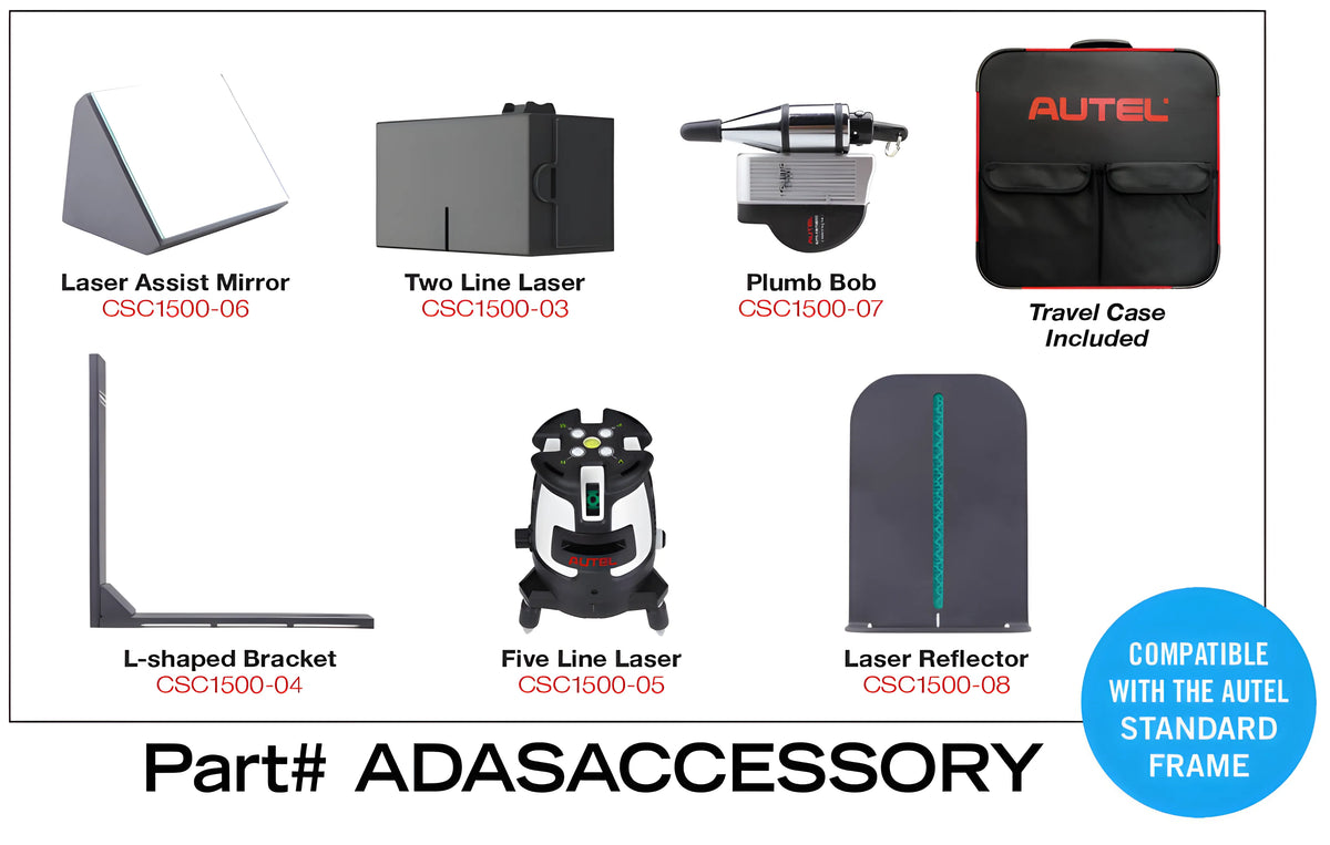 Autel Accessory Kit Accessory Kit for Autel ADAS Standard Frame (ADASACCESSORY) – AESwave