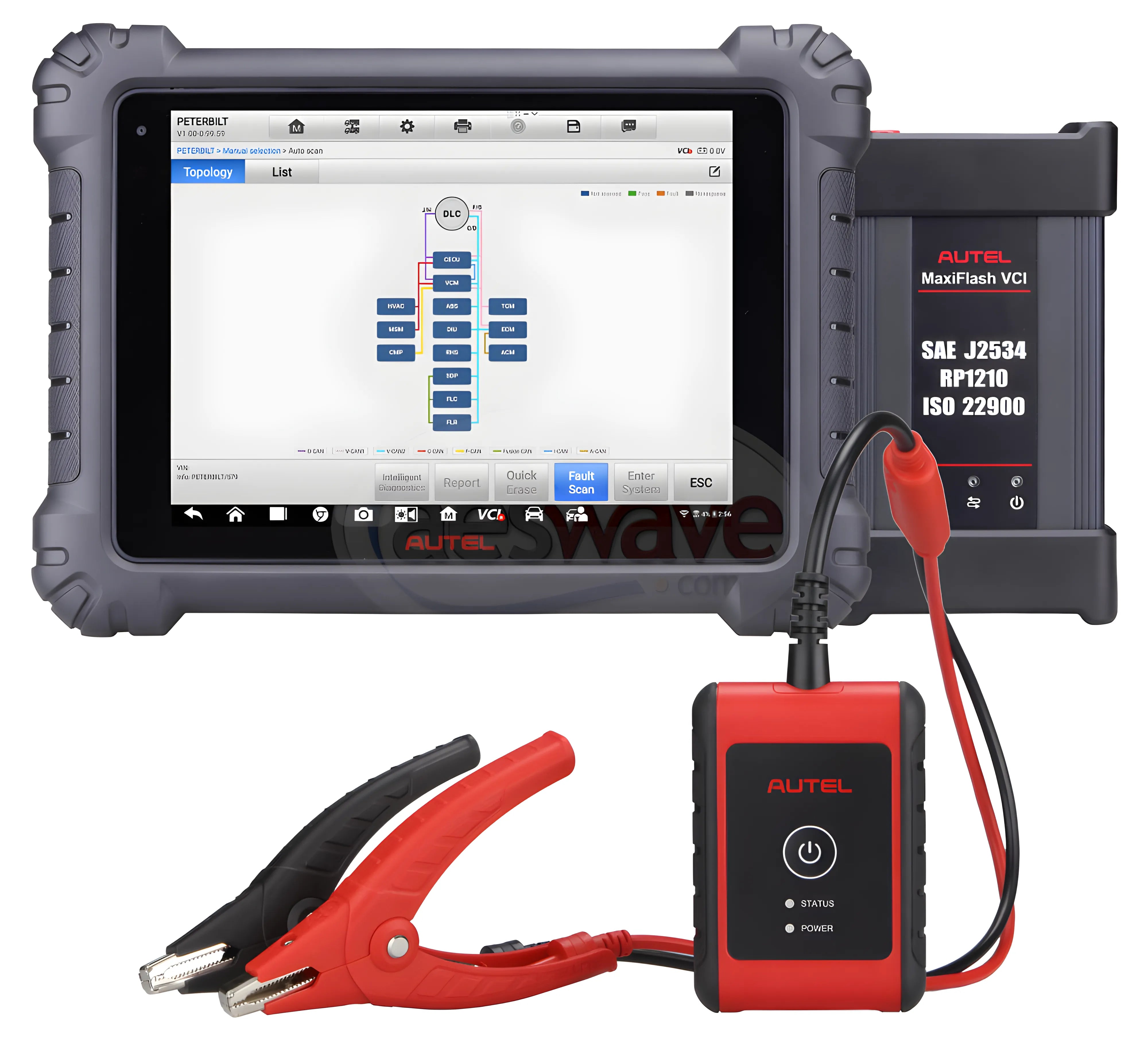 Autel MaxiSYS MS909CV Diagnostic Platform for HD and Commercial Vehicles