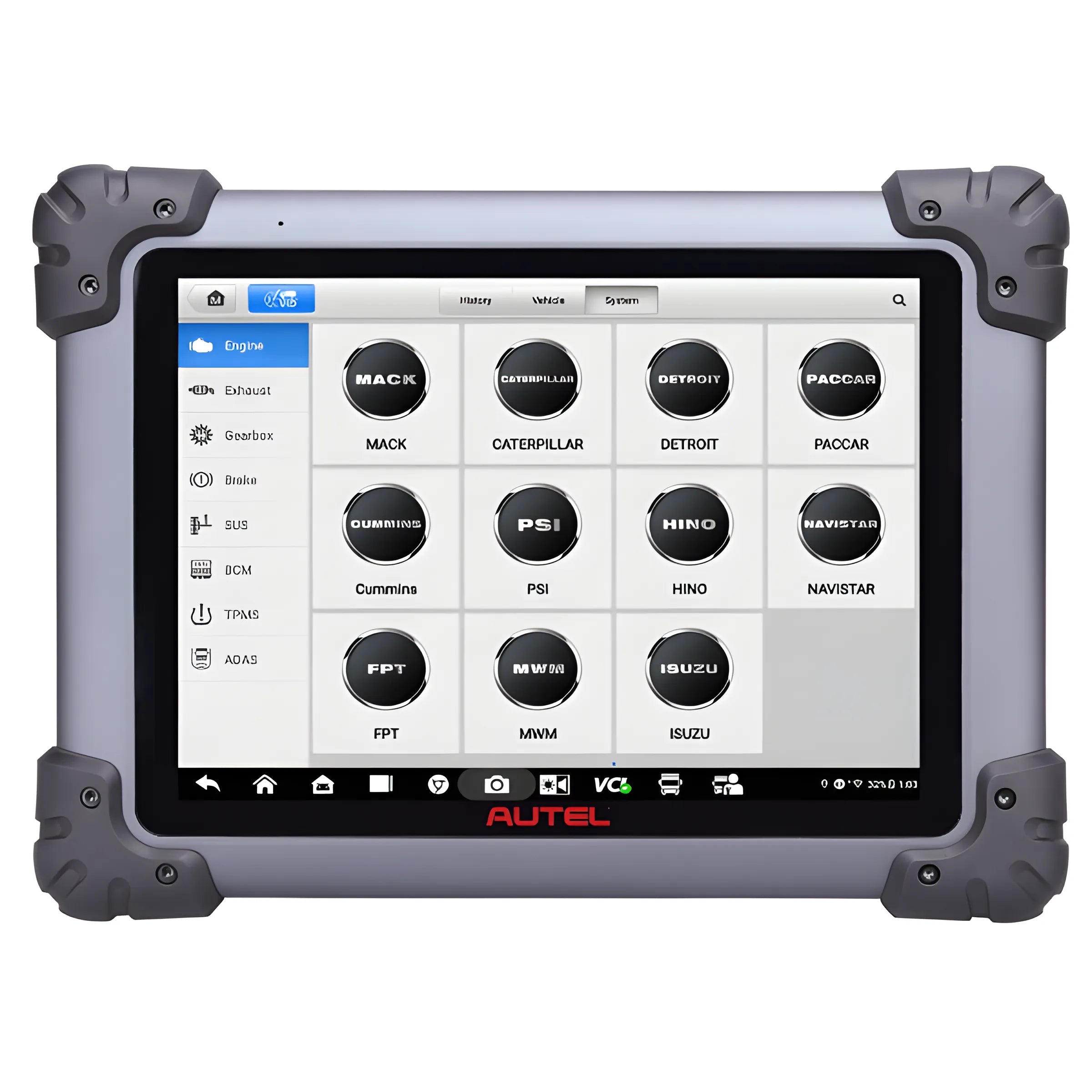 Autel MaxiSys MS908CVII Commercial Vehicle Diagnostics and Service Tablet