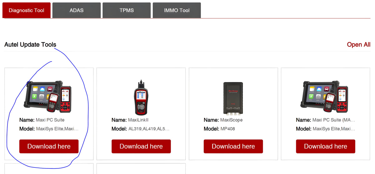 Autel ms906 Total Care Program Subscription for 1-yr