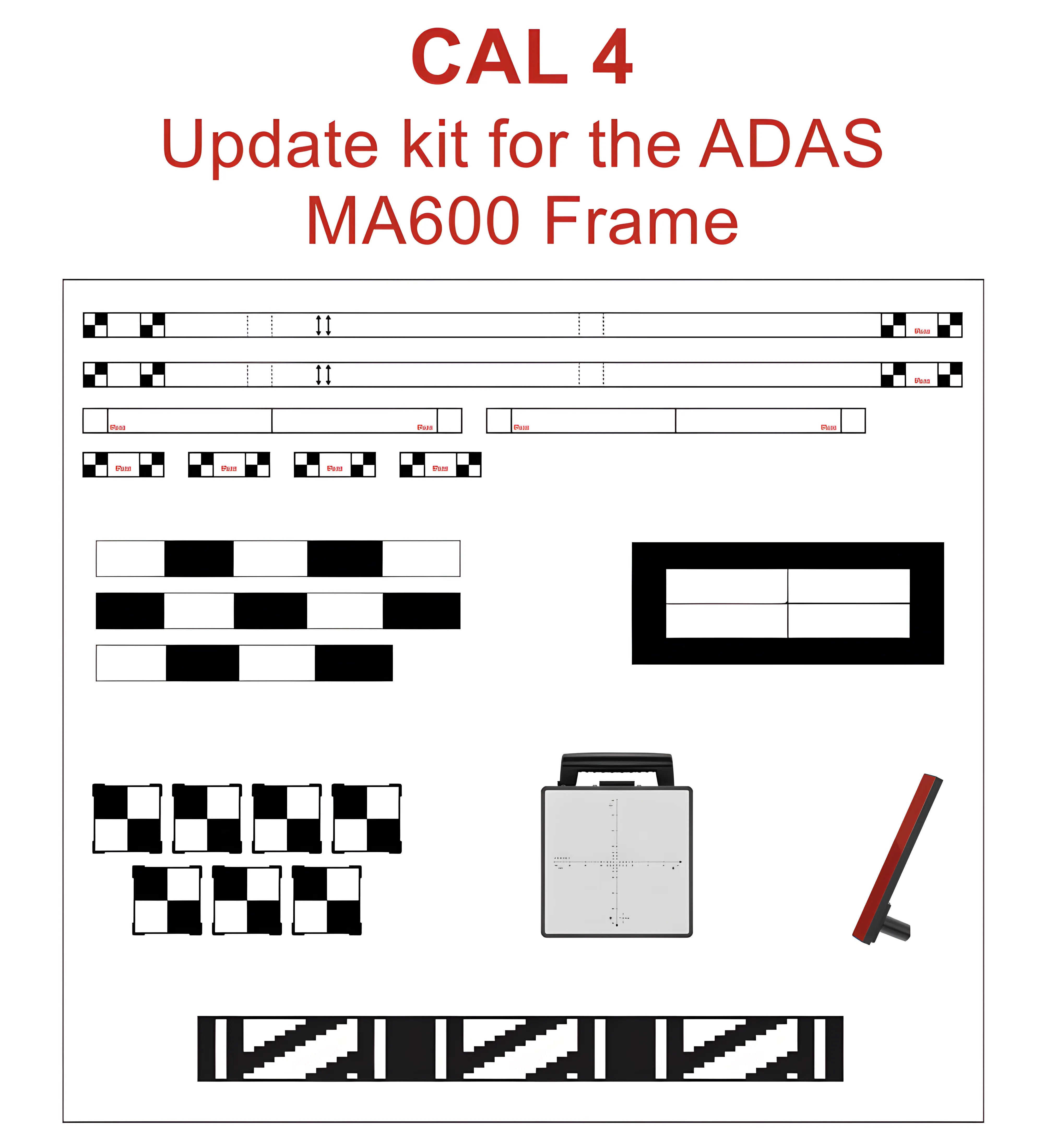 CAL 4 Kit for MA600 Frame