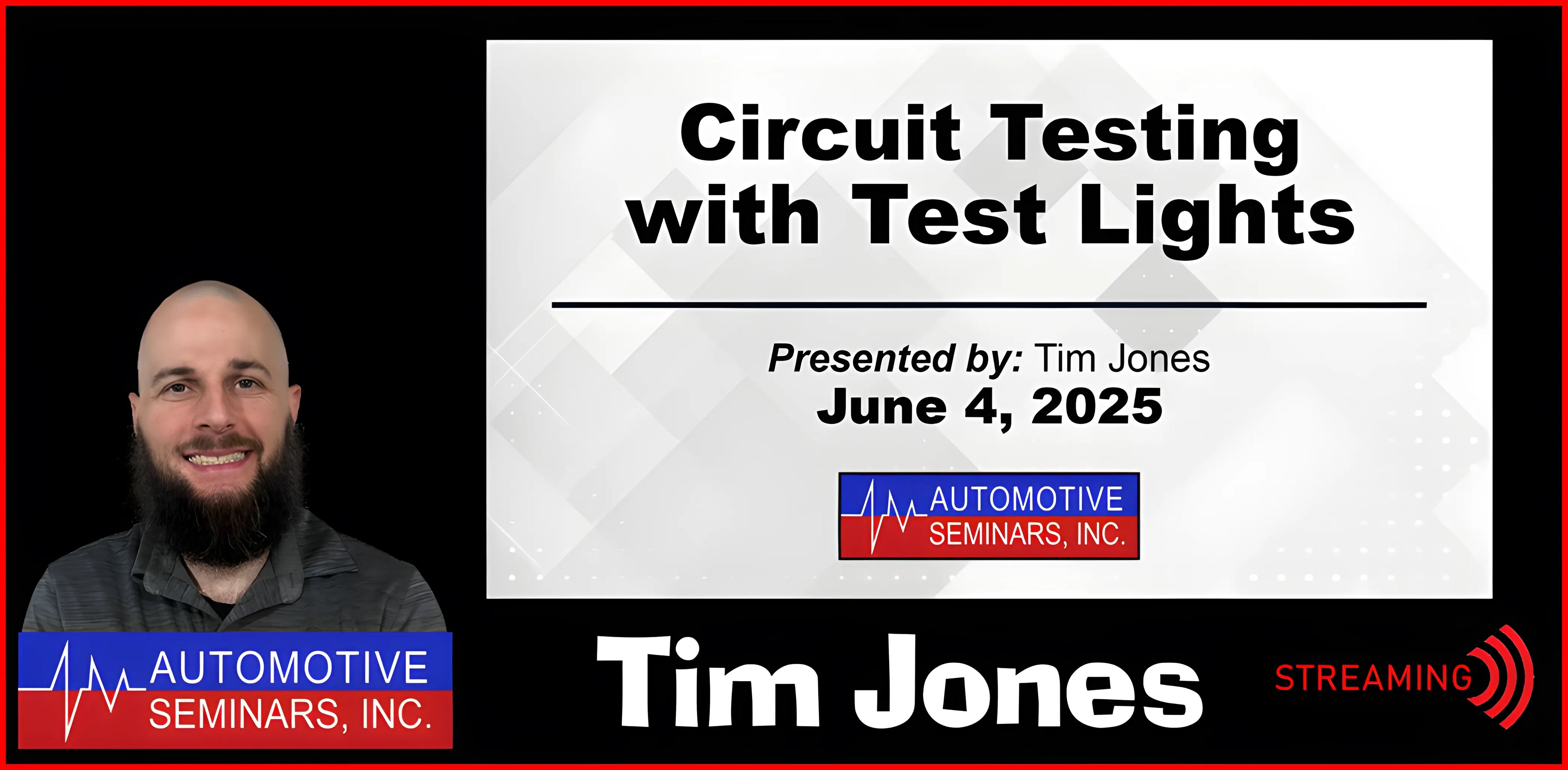 Circuit Testing with Test Lights