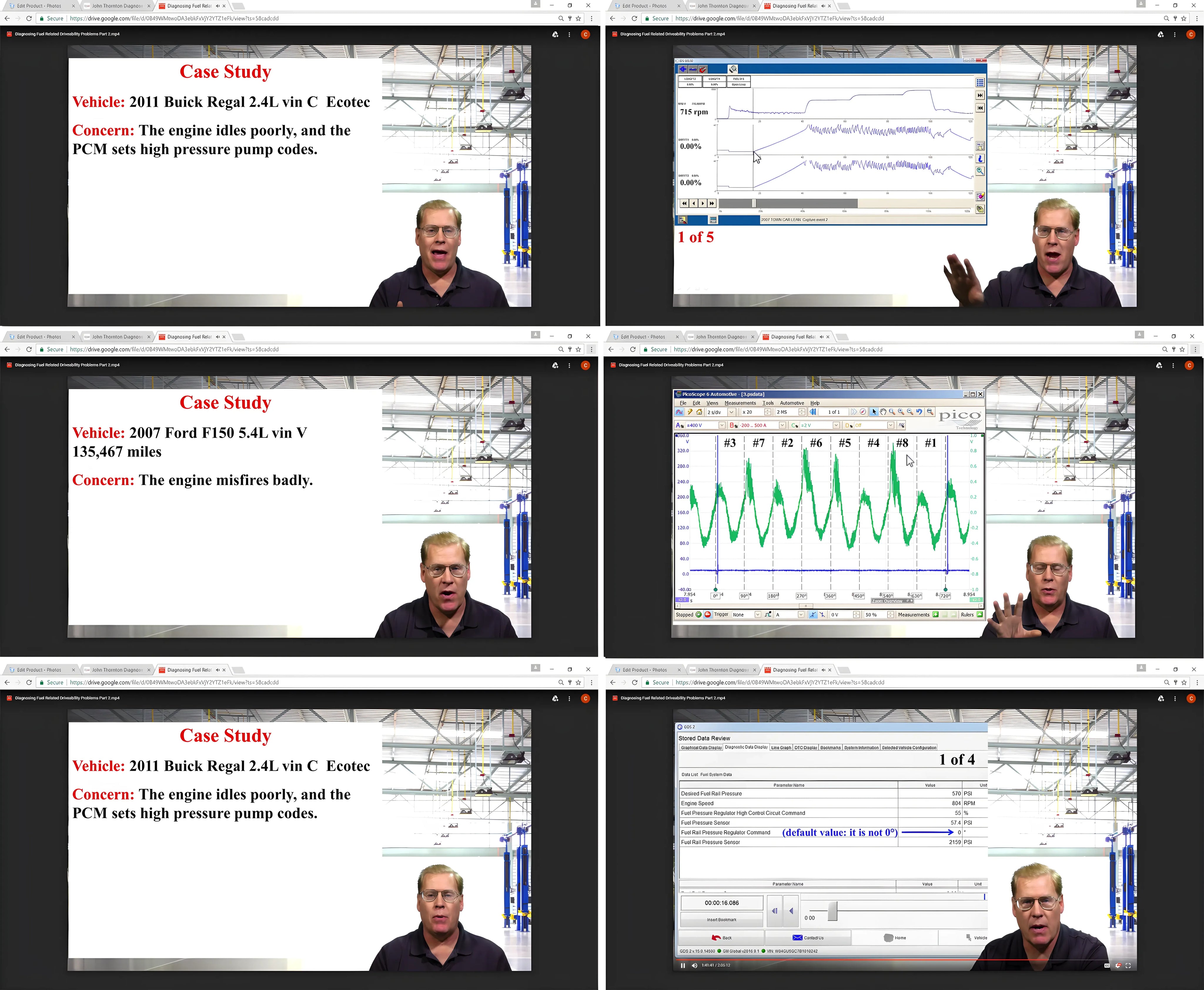 Diagnosing Fuel Related Driveability Problems with Scan Data by John Thornton