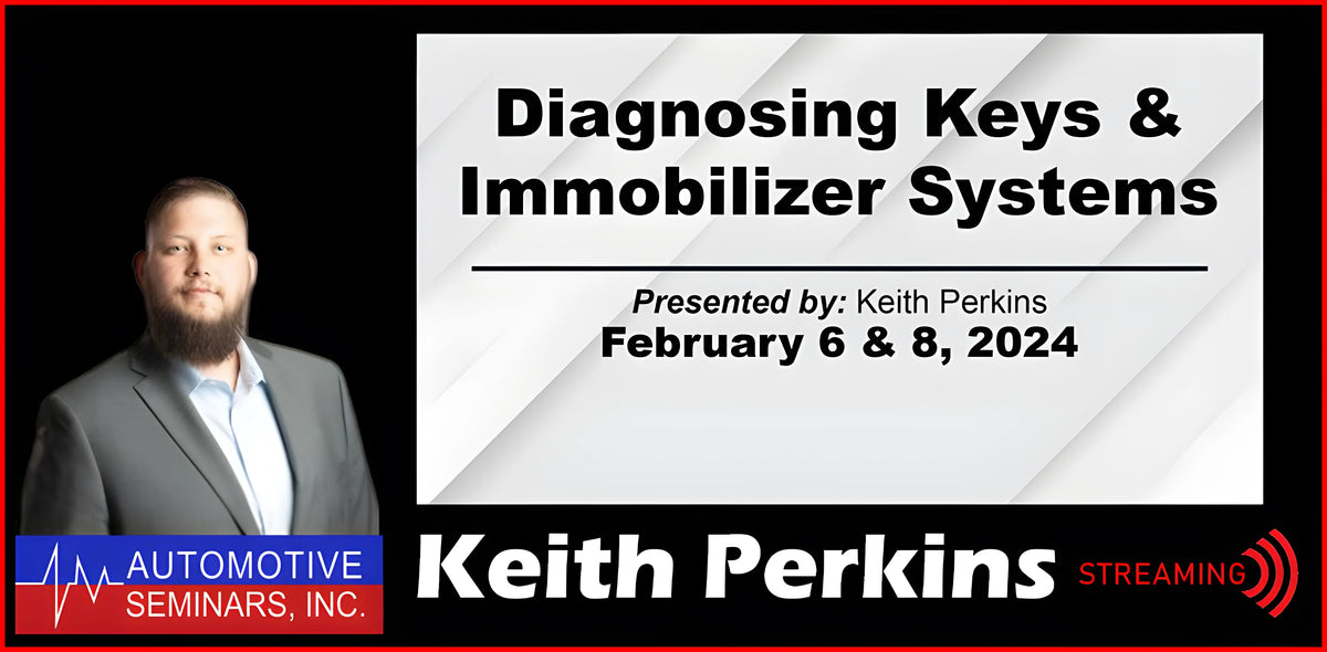 Diagnosing Keys and Immobilizer Systems by Keith Perkins