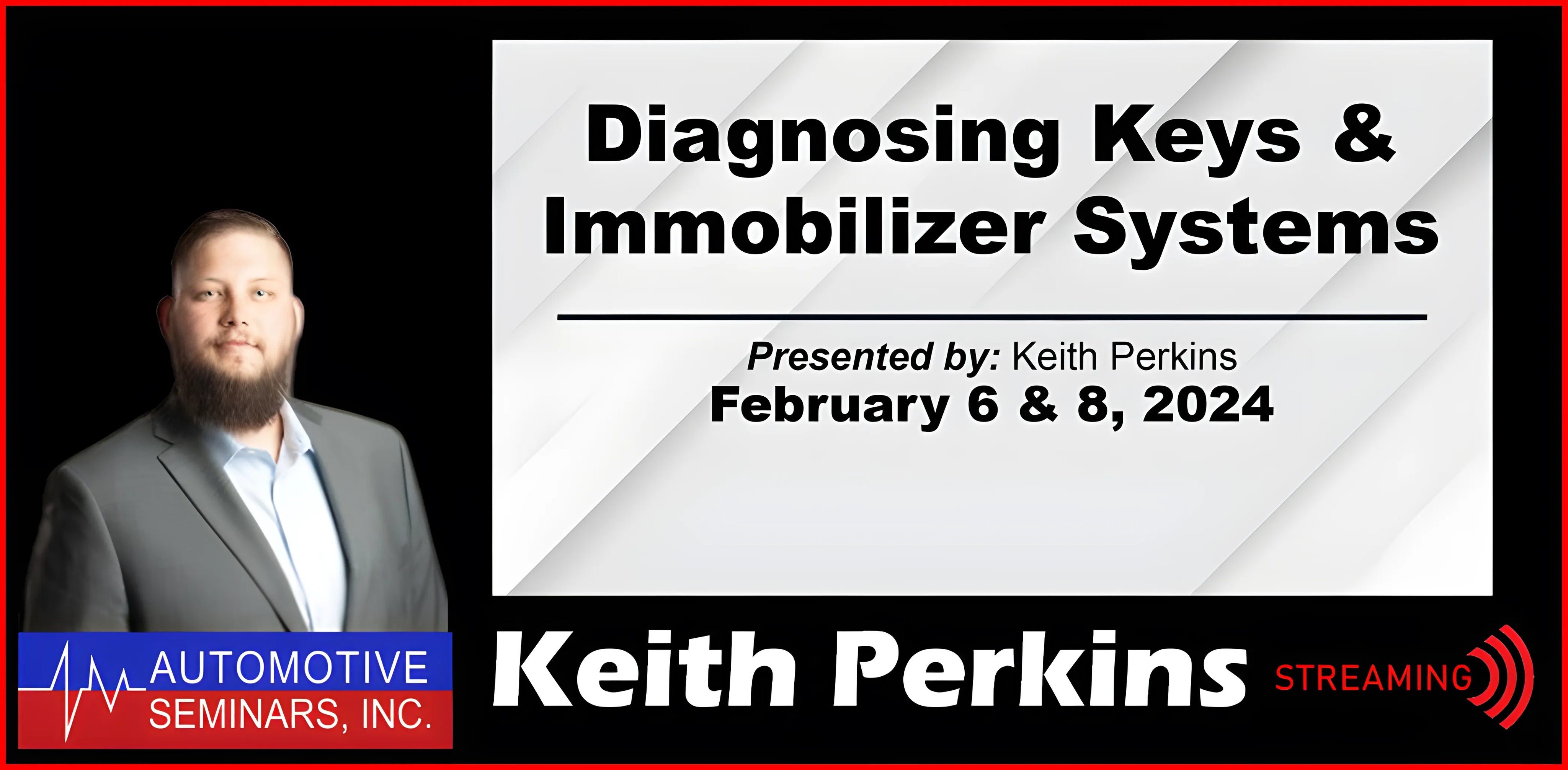 Diagnosing Keys and Immobilizer Systems by Keith Perkins