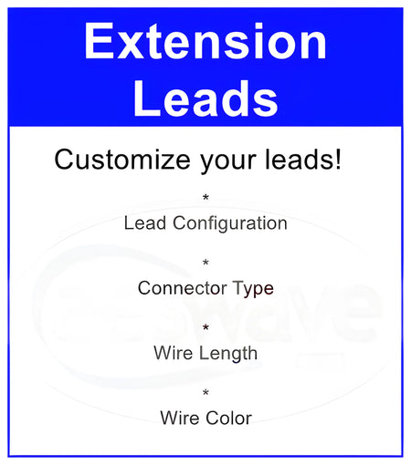 Extension Test Leads (Male to Female)