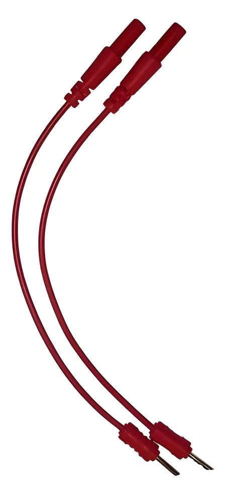 Flexible Adapter - 4mm Socket to 2mm Plug (Red)