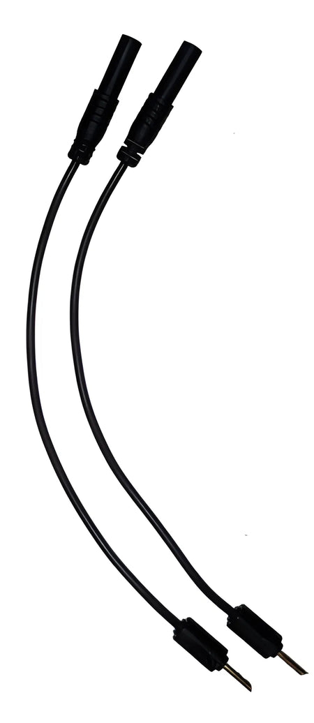 Flexible Extension - 2mm Socket to 2mm Plug (Black)