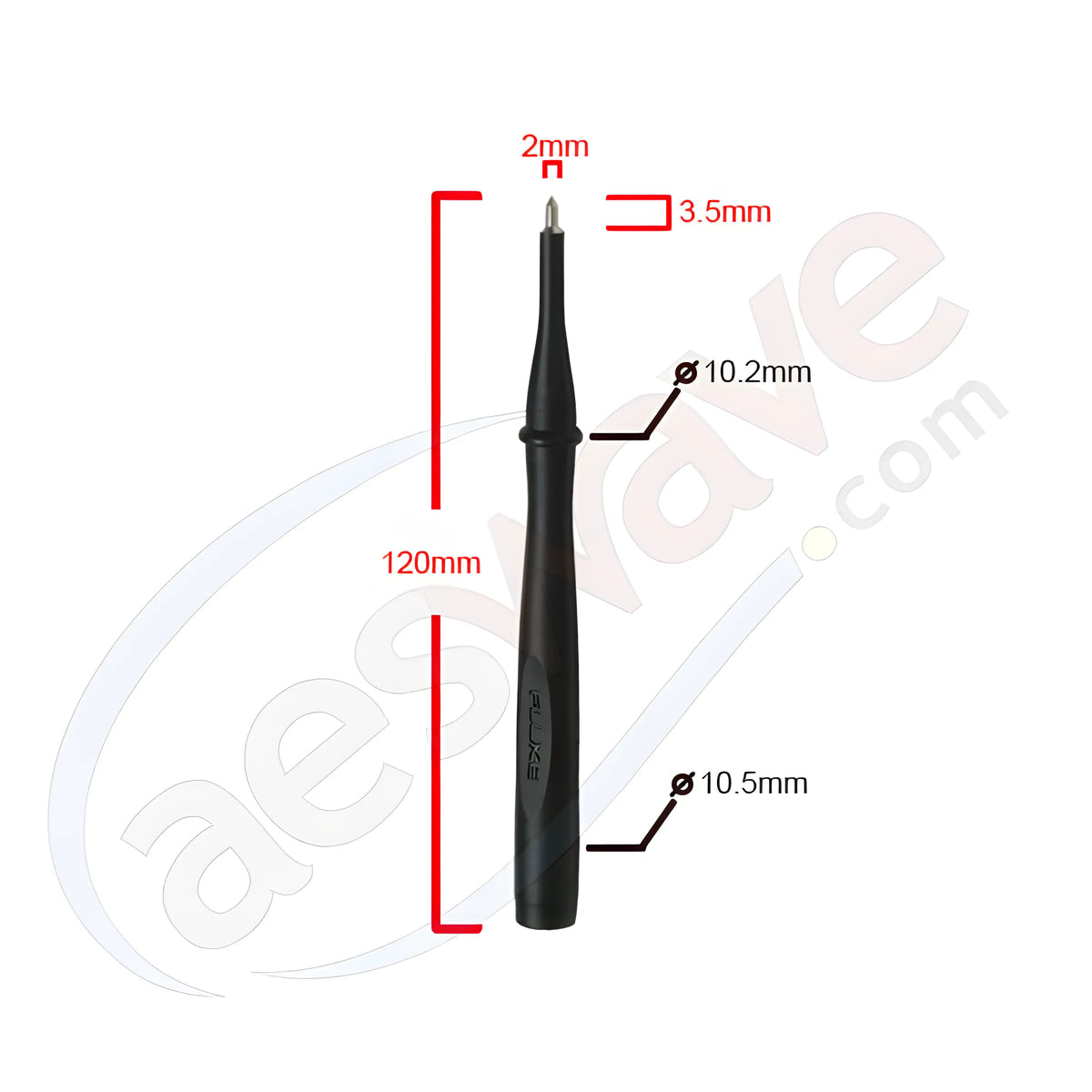 Fluke TP38 Slim Reach Test Probe Set