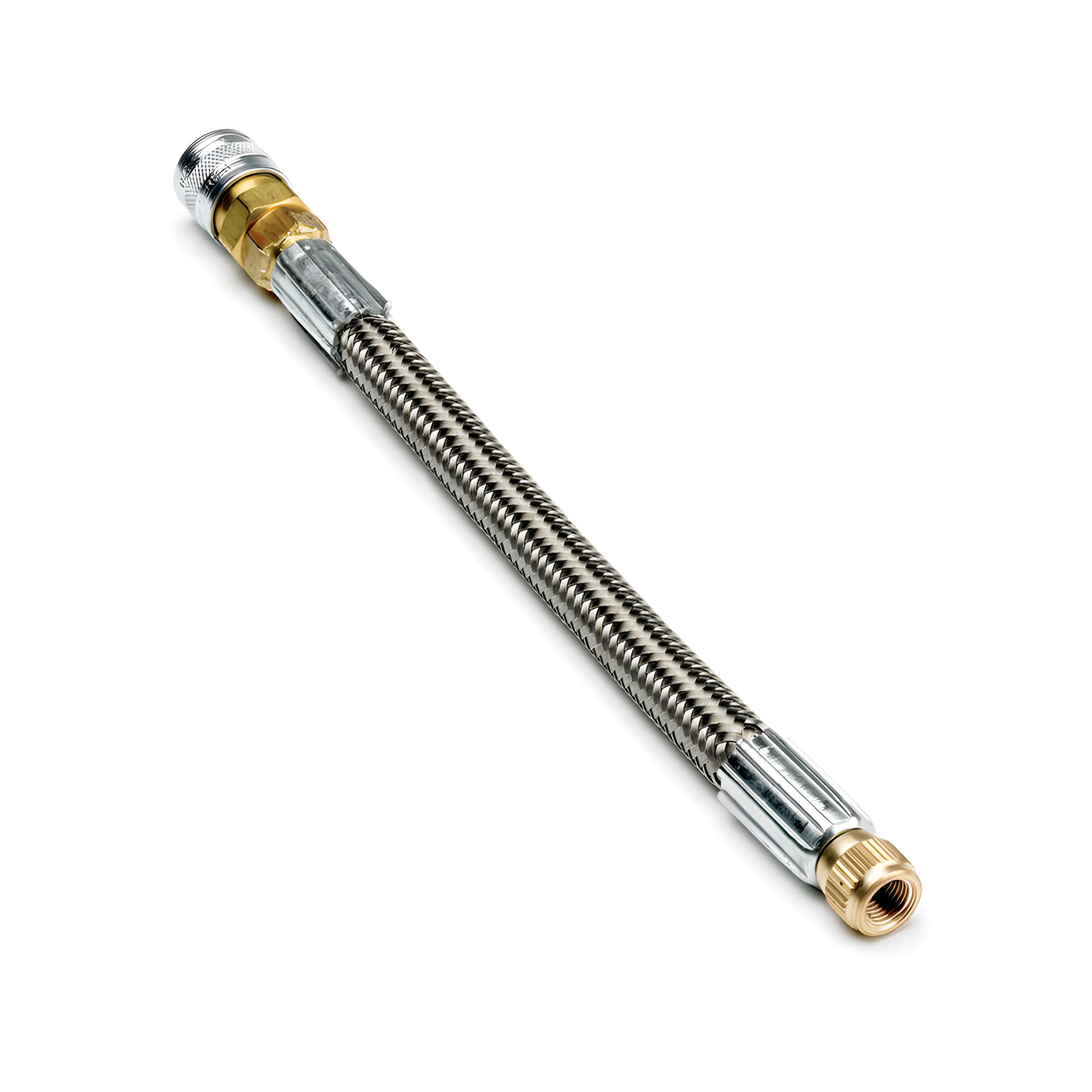 Fuel pressure test hose, small scrader valve