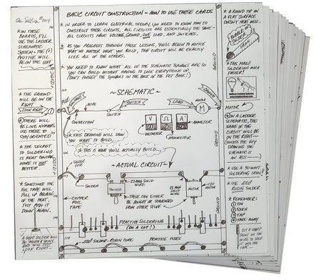 Hands On-Line Electrical Training Cards