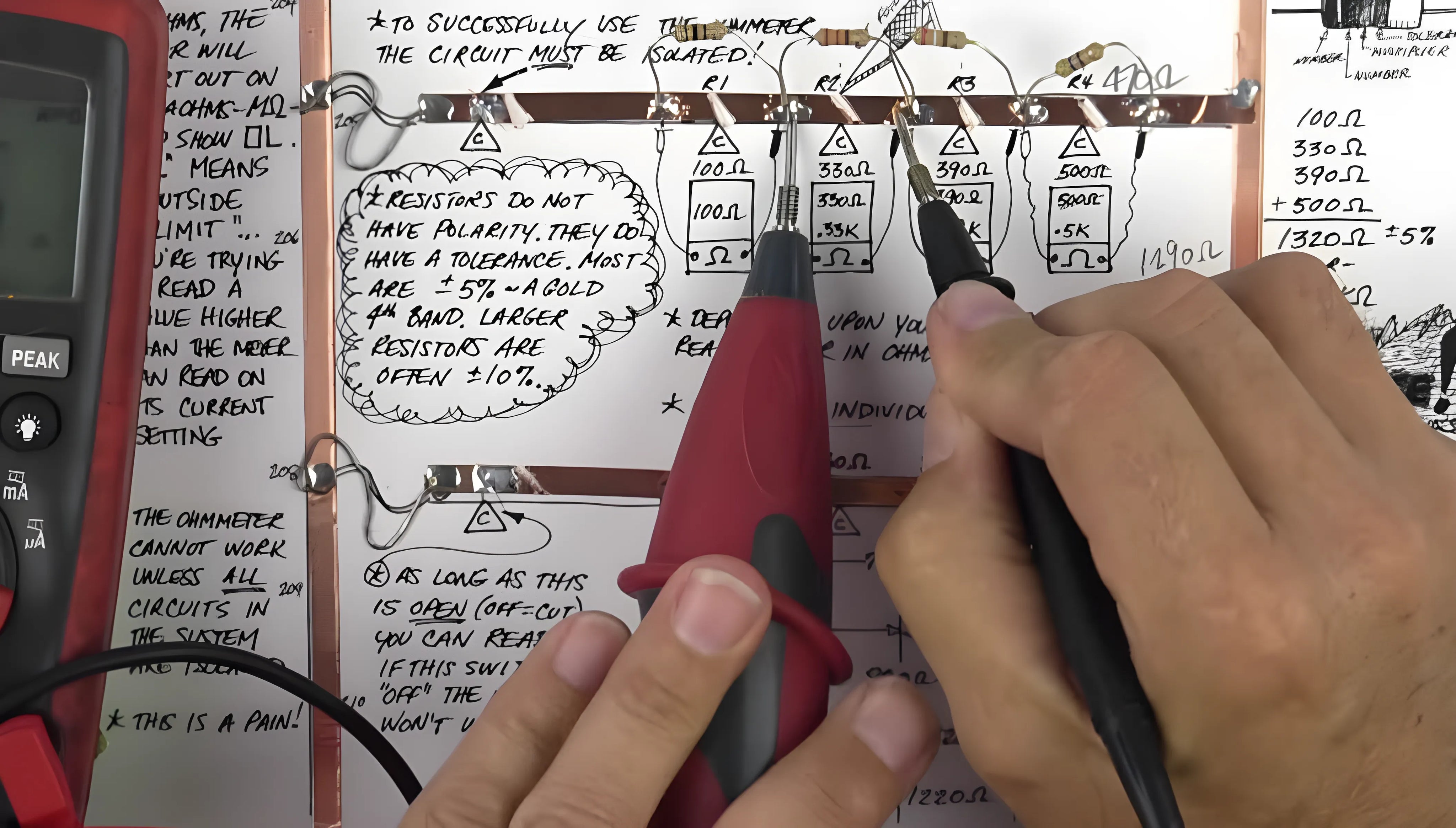 Hands On-Line Electrical Training Cards
