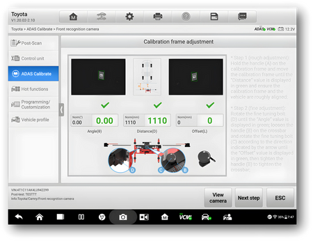 IA800 Intelligent ADAS Optical Positioning System for Autel ADAS