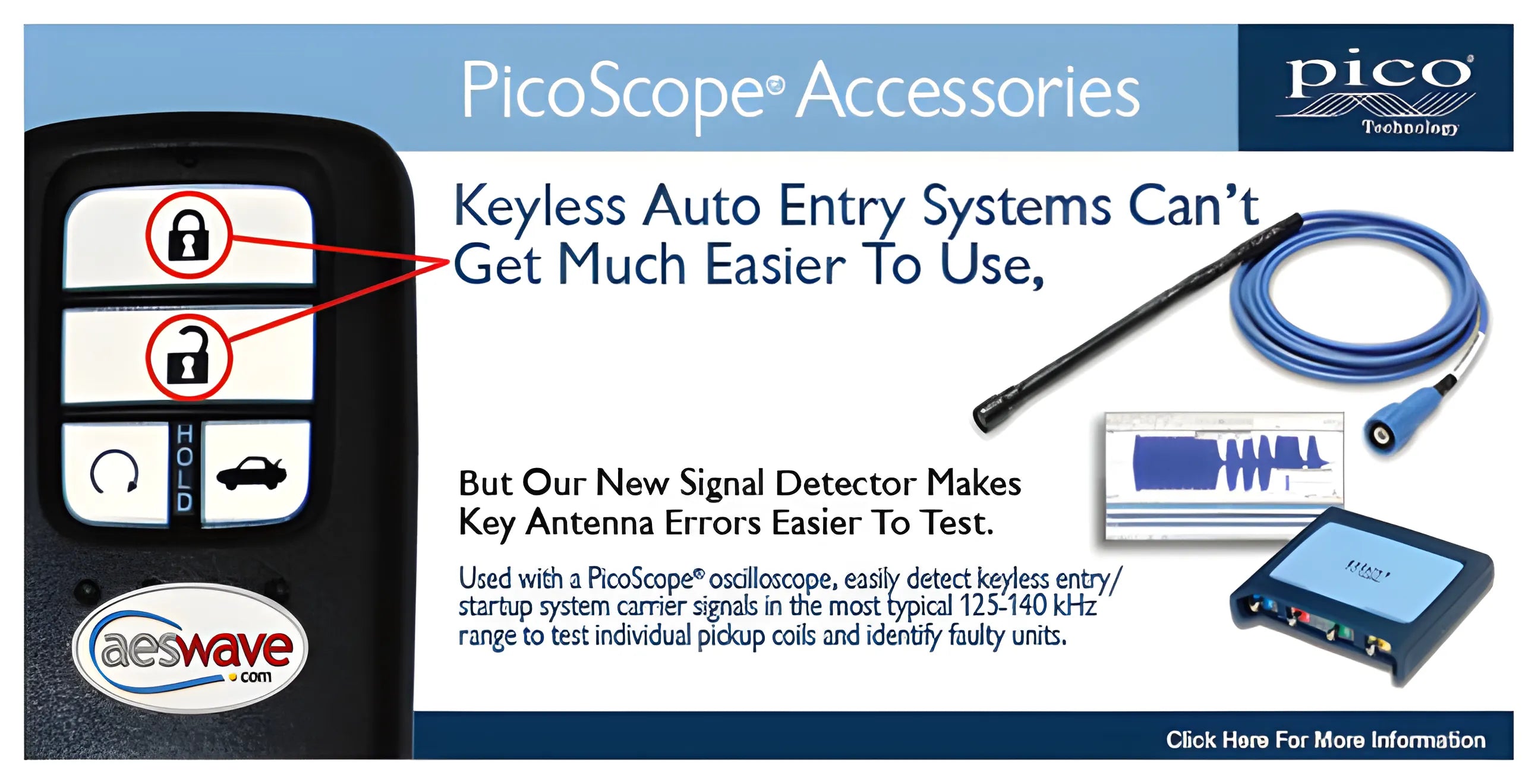 Keyless Entry Carrier Signal Detector