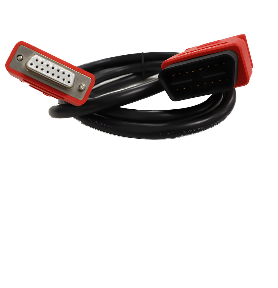Main Cable for Autel MaxiSys ms908, ms908s, ms905, ms906, ms906ts (White 15-pin female)