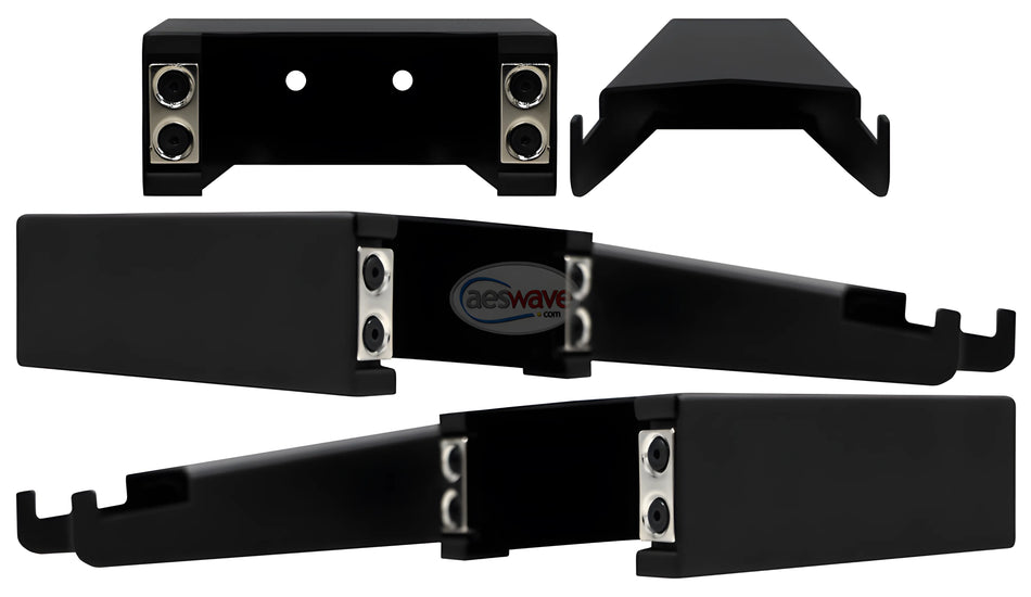 Rim Clamp Brackets for ADAS Accessory Storage Cabinet (Set of 4) CSC050B-02