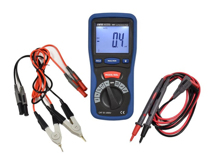 560 Milliohm Meter – EV/hybrid stator winding resistance tester