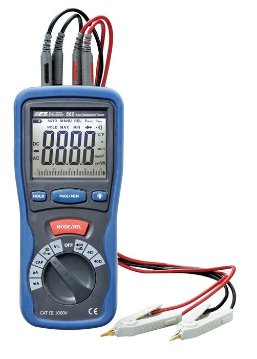 560 Milliohm Meter – EV/hybrid stator winding resistance tester