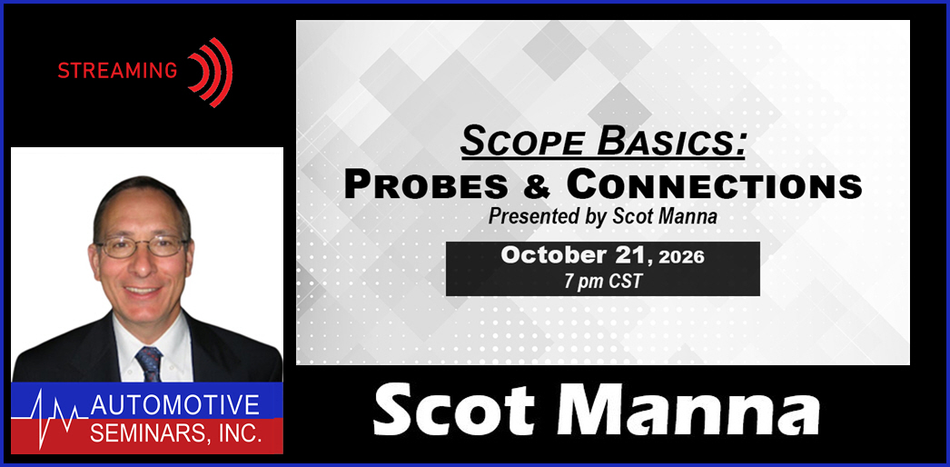 Scope Basics: Probes& Connections by Scot Manna