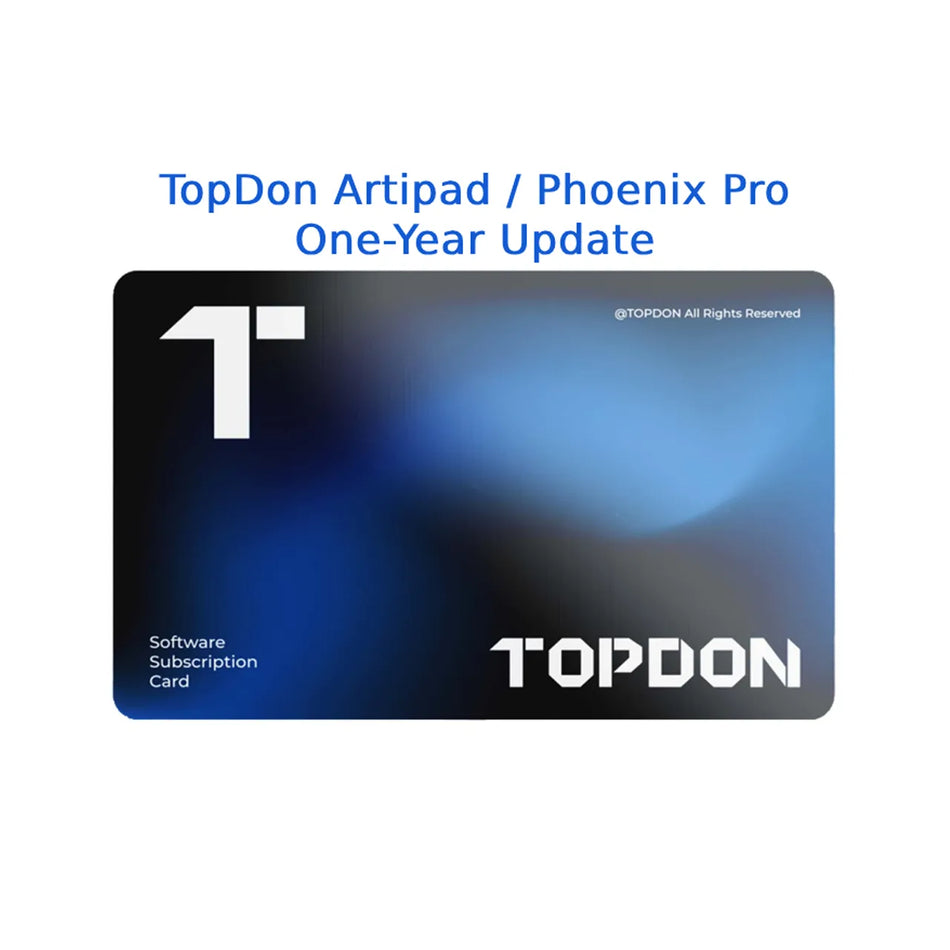 TopDon Artipad / Phoenix Pro One-Year Update (TD10002001)