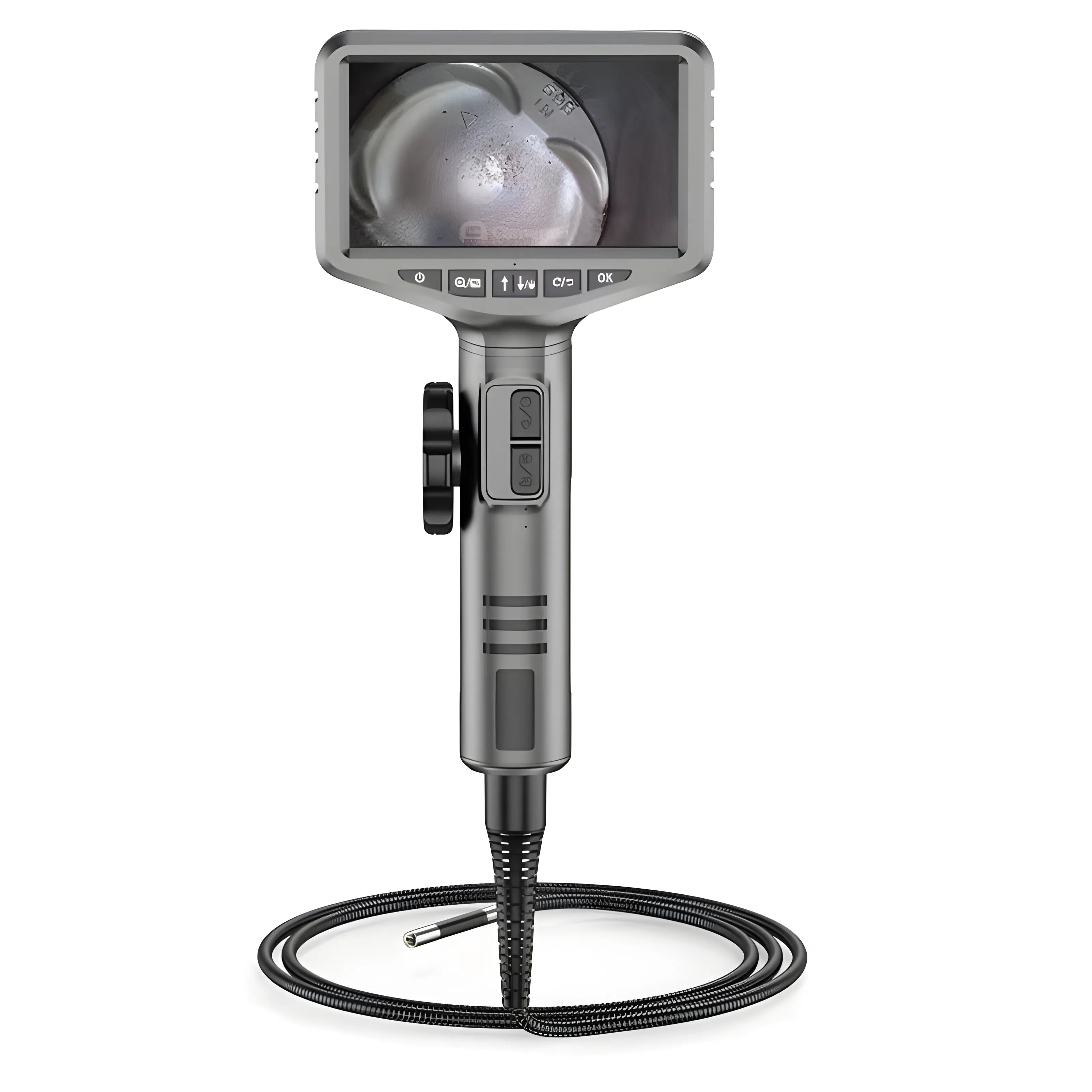 Vividia VA-650 LCD High Definition 2-Way Articulation Borescope Videoscope Inspection Camera