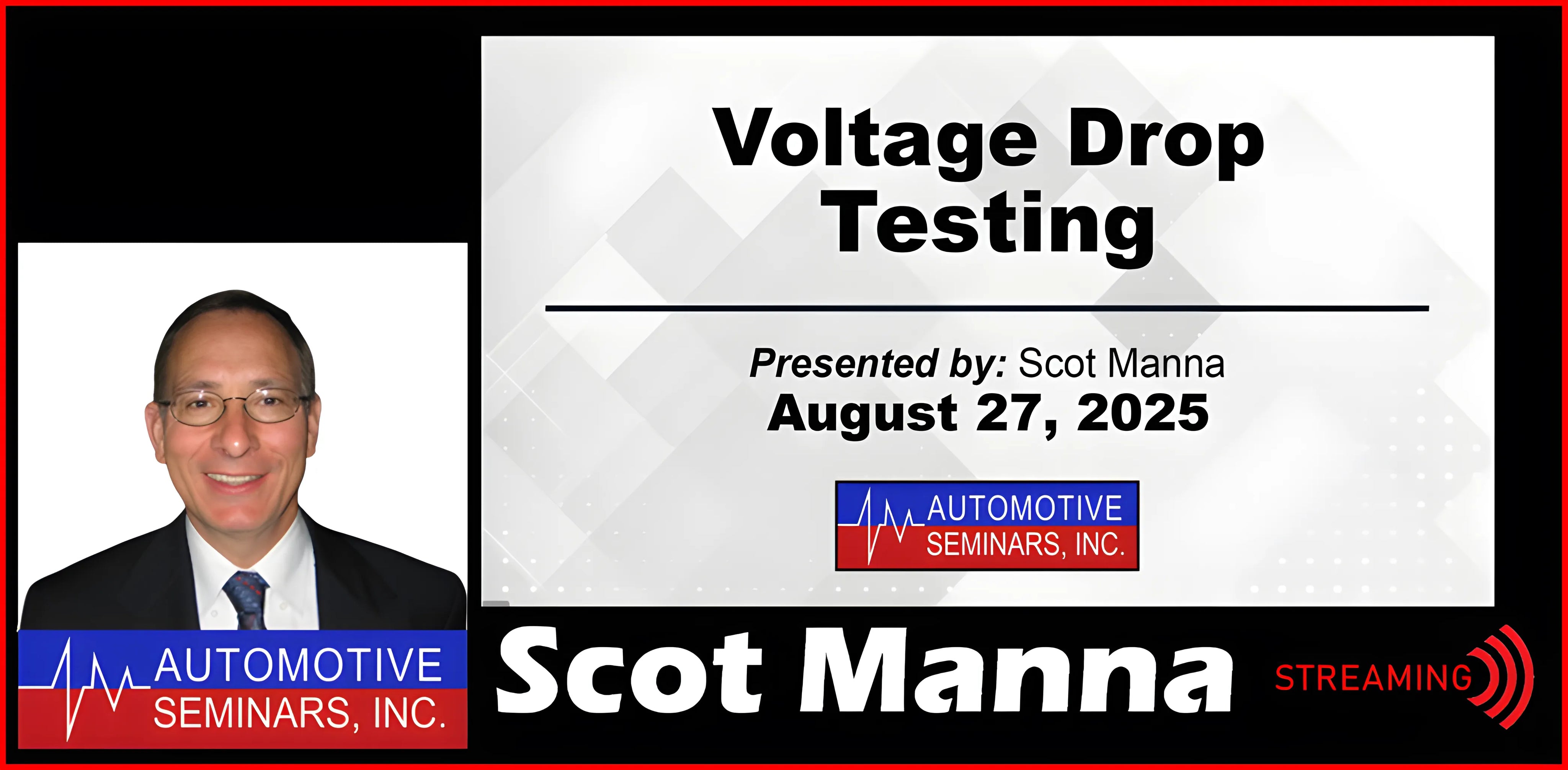 Voltage Drop Testing