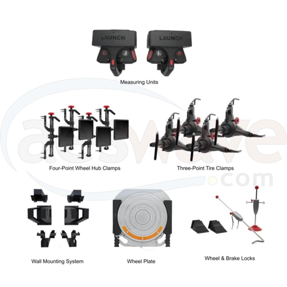Launch X-613 Advanced Wheel Aligner