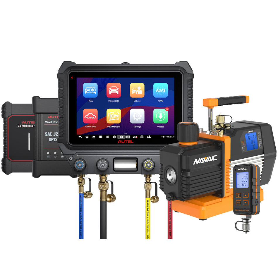 MaxiHVAC AC909 Advanced A/C Diagnostic System