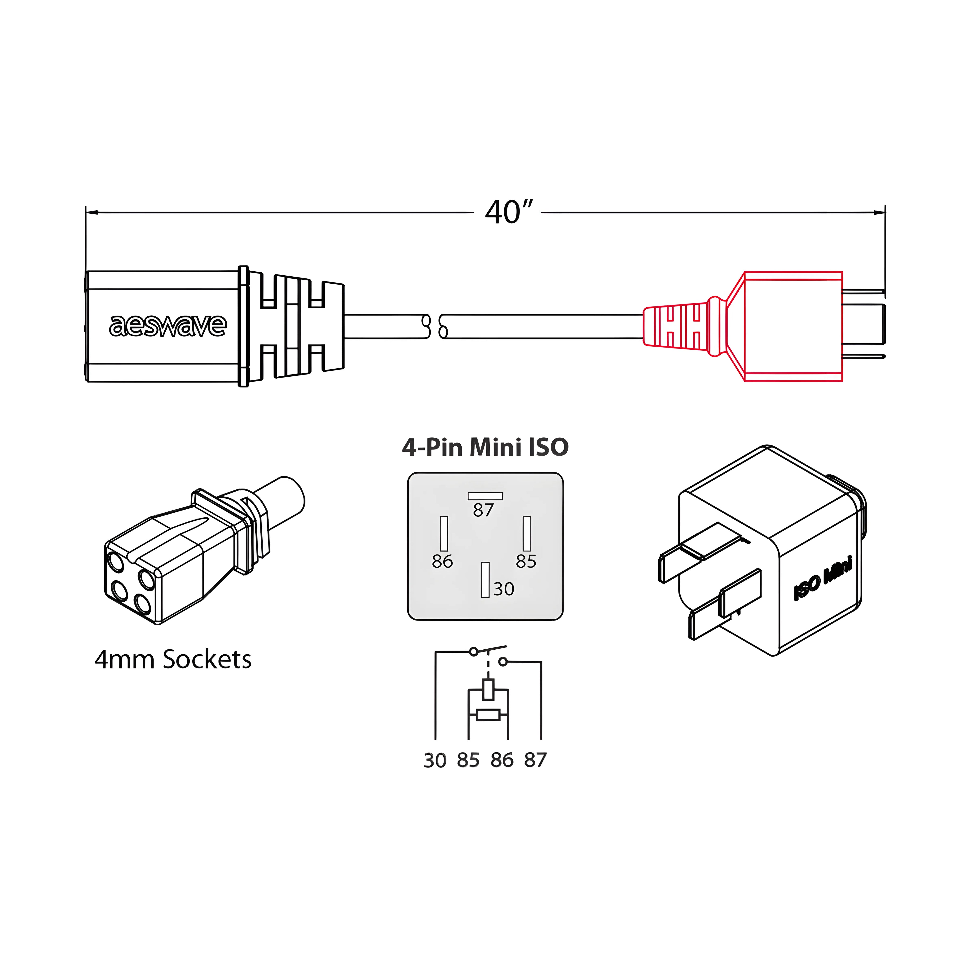 uActivate with 4-pin Cable Set