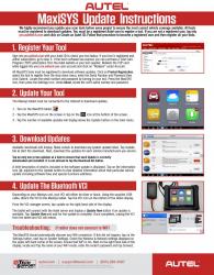How to update and register the Autel MaxiSys